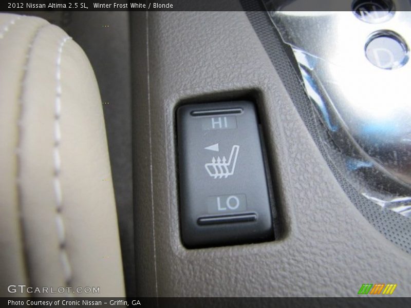 Winter Frost White / Blonde 2012 Nissan Altima 2.5 SL