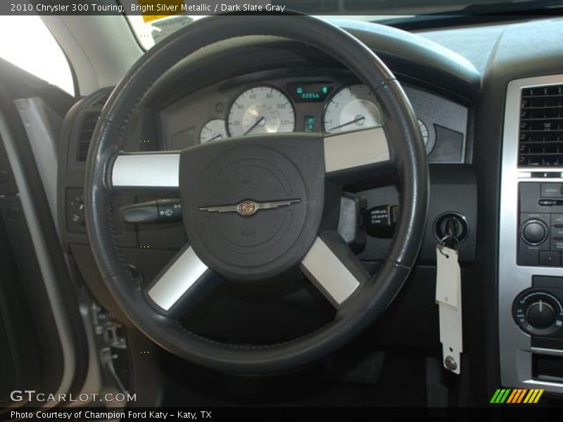 Bright Silver Metallic / Dark Slate Gray 2010 Chrysler 300 Touring