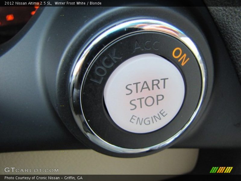 Winter Frost White / Blonde 2012 Nissan Altima 2.5 SL