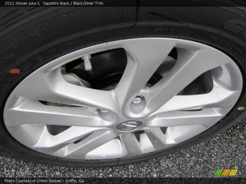 Sapphire Black / Black/Silver Trim 2012 Nissan Juke S