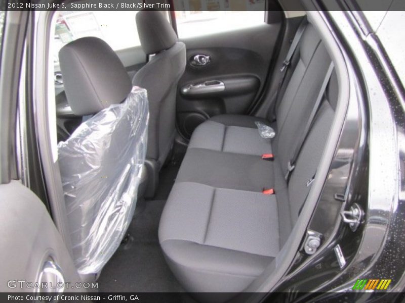 Sapphire Black / Black/Silver Trim 2012 Nissan Juke S
