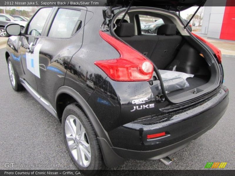 Sapphire Black / Black/Silver Trim 2012 Nissan Juke S