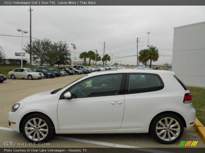  2012 Golf 2 Door TDI Candy White