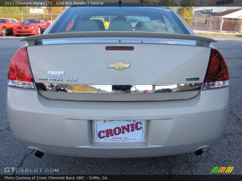 Gold Mist Metallic / Neutral 2011 Chevrolet Impala LTZ