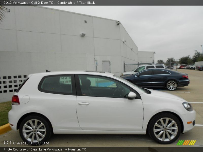  2012 Golf 2 Door TDI Candy White