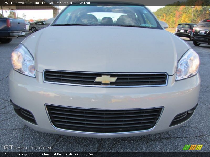 Gold Mist Metallic / Neutral 2011 Chevrolet Impala LTZ