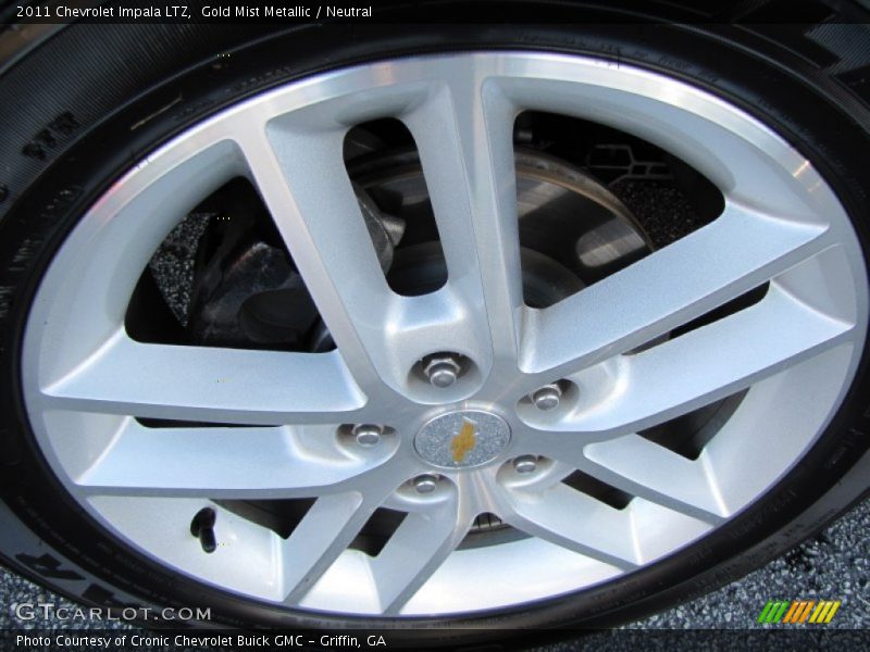 Gold Mist Metallic / Neutral 2011 Chevrolet Impala LTZ