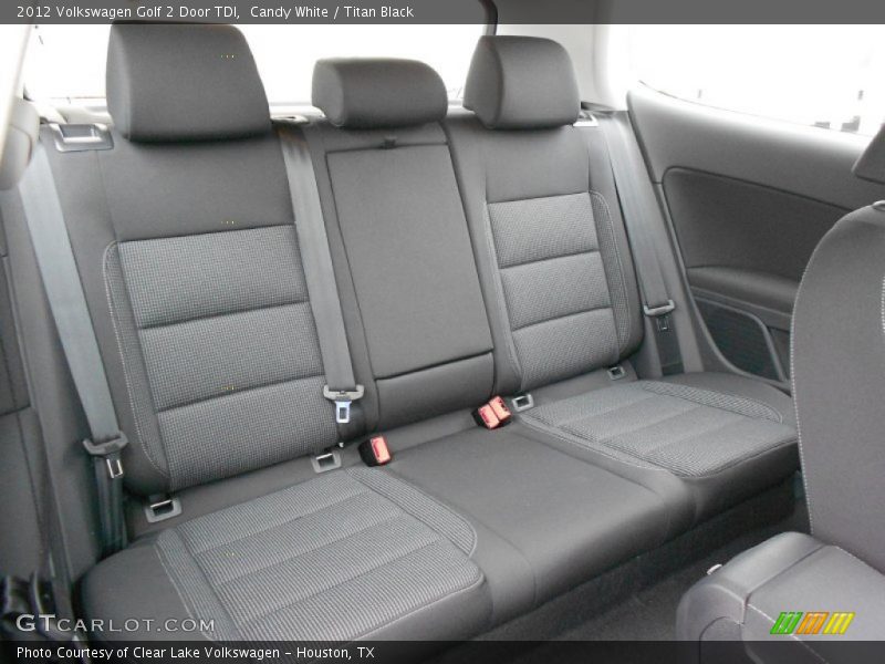  2012 Golf 2 Door TDI Titan Black Interior