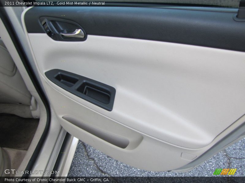 Gold Mist Metallic / Neutral 2011 Chevrolet Impala LTZ