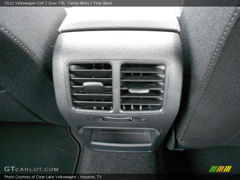 Candy White / Titan Black 2012 Volkswagen Golf 2 Door TDI
