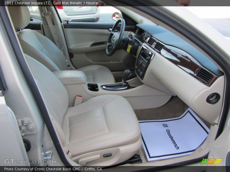 Gold Mist Metallic / Neutral 2011 Chevrolet Impala LTZ