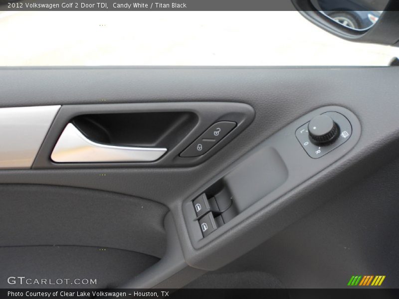 Candy White / Titan Black 2012 Volkswagen Golf 2 Door TDI