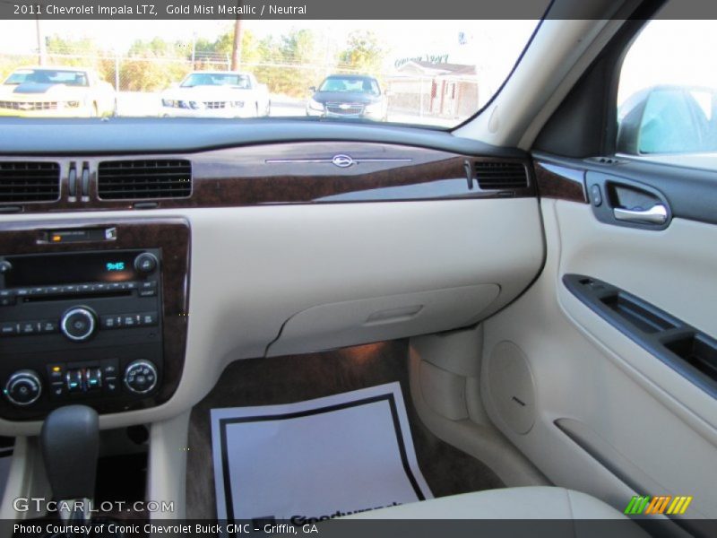 Gold Mist Metallic / Neutral 2011 Chevrolet Impala LTZ