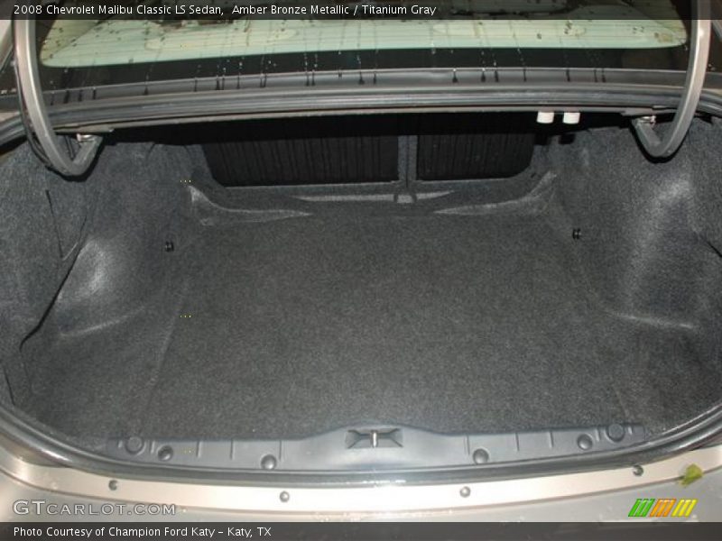 Amber Bronze Metallic / Titanium Gray 2008 Chevrolet Malibu Classic LS Sedan