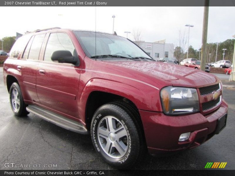 Red Jewel Tint Coat / Ebony 2007 Chevrolet TrailBlazer LT