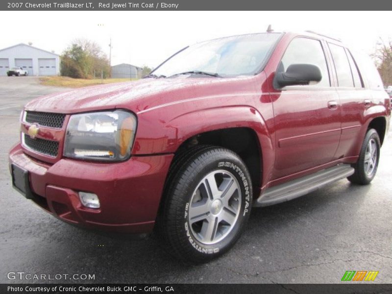 Red Jewel Tint Coat / Ebony 2007 Chevrolet TrailBlazer LT