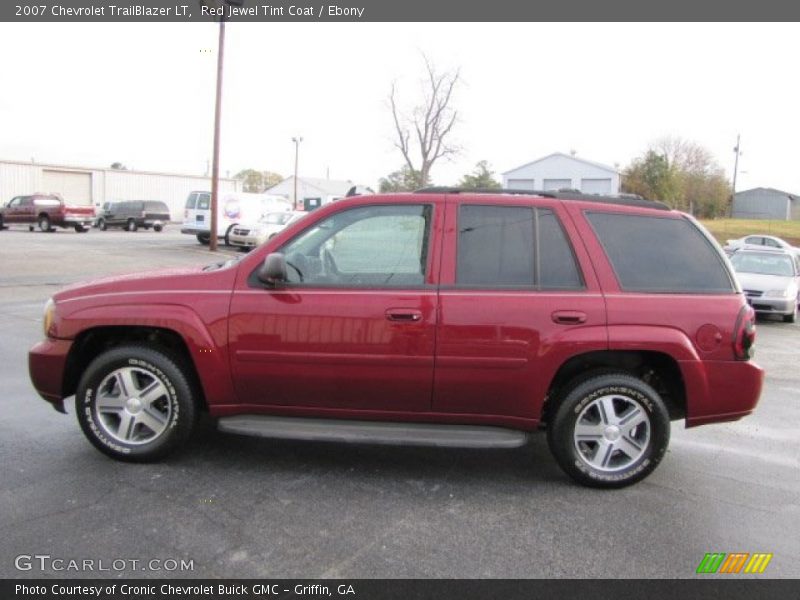 Red Jewel Tint Coat / Ebony 2007 Chevrolet TrailBlazer LT