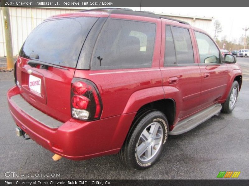 Red Jewel Tint Coat / Ebony 2007 Chevrolet TrailBlazer LT