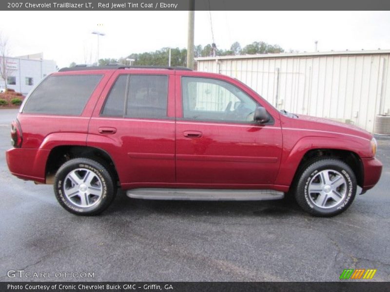 Red Jewel Tint Coat / Ebony 2007 Chevrolet TrailBlazer LT