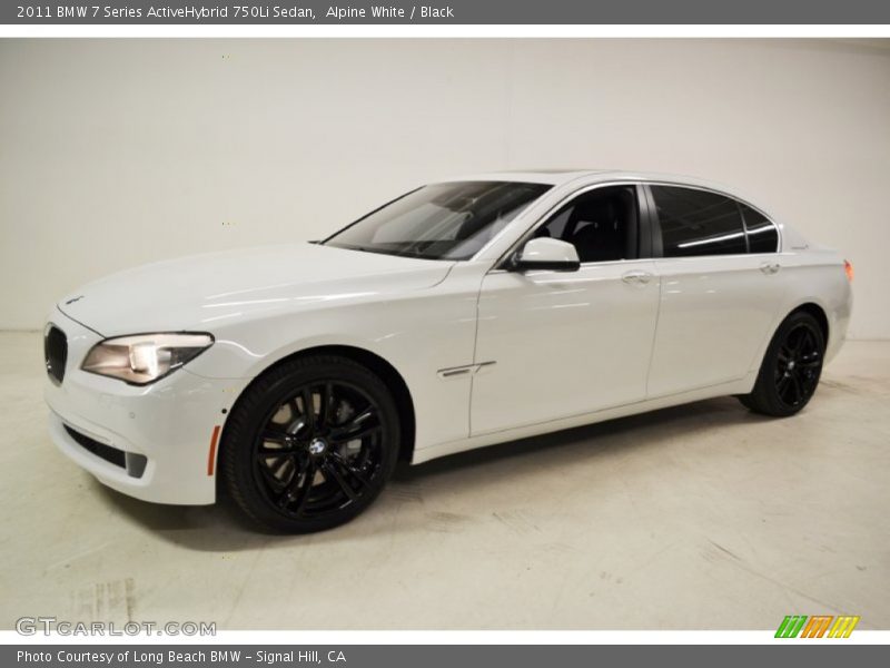 Alpine White / Black 2011 BMW 7 Series ActiveHybrid 750Li Sedan