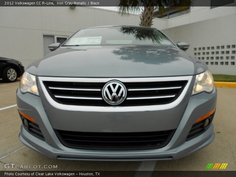 Iron Gray Metallic / Black 2012 Volkswagen CC R-Line