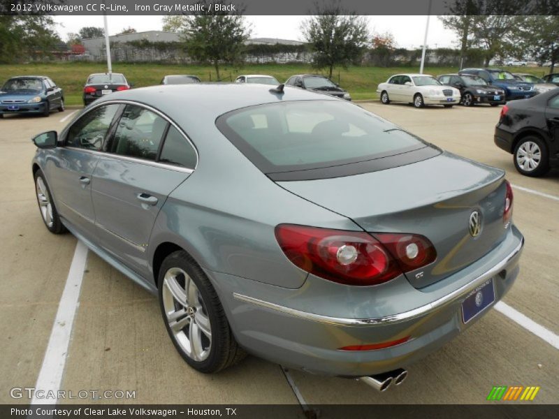 Iron Gray Metallic / Black 2012 Volkswagen CC R-Line