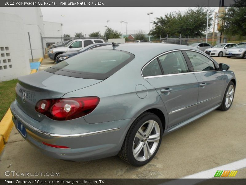 Iron Gray Metallic / Black 2012 Volkswagen CC R-Line