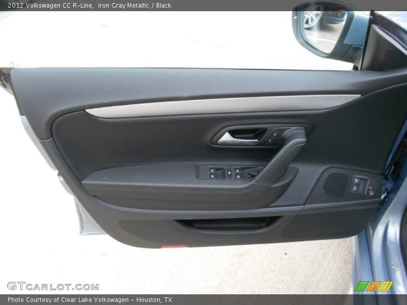 Iron Gray Metallic / Black 2012 Volkswagen CC R-Line