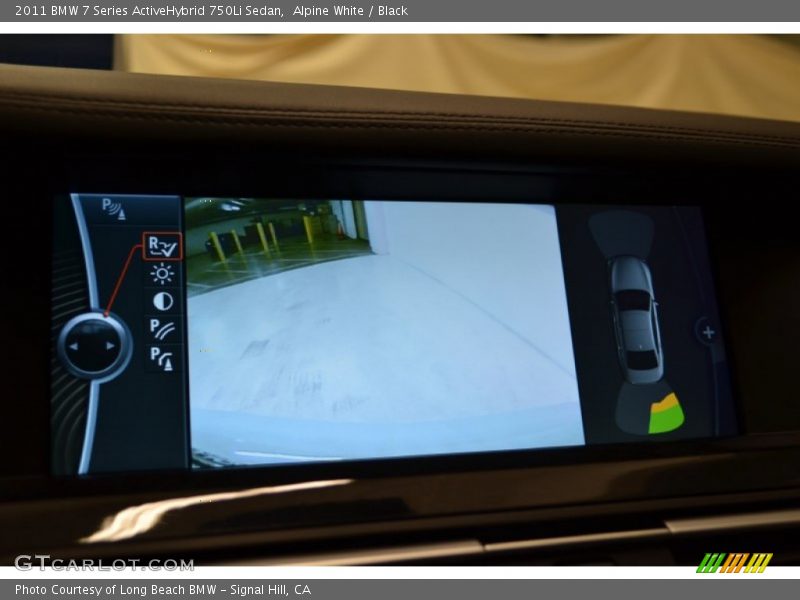 Alpine White / Black 2011 BMW 7 Series ActiveHybrid 750Li Sedan