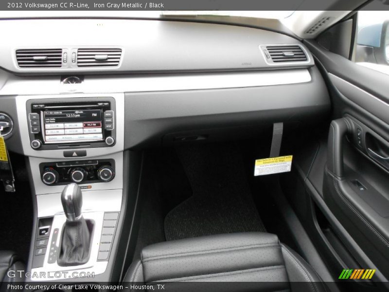 Iron Gray Metallic / Black 2012 Volkswagen CC R-Line