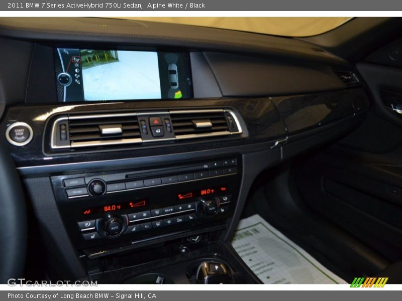 Alpine White / Black 2011 BMW 7 Series ActiveHybrid 750Li Sedan