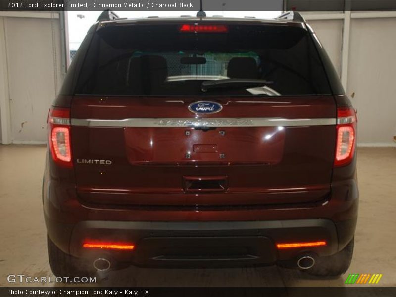 Cinnamon Metallic / Charcoal Black 2012 Ford Explorer Limited