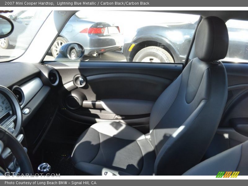 Lightning Blue Metallic / Carbon Black/Carbon Black 2007 Mini Cooper Hardtop