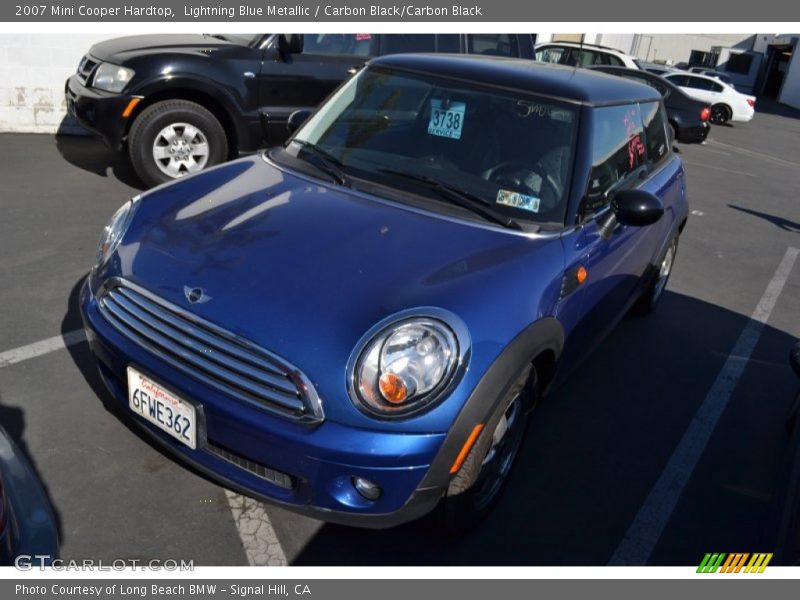 Lightning Blue Metallic / Carbon Black/Carbon Black 2007 Mini Cooper Hardtop