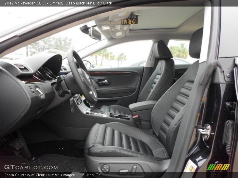  2012 CC Lux Limited Black Interior
