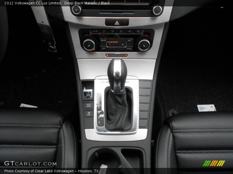  2012 CC Lux Limited 6 Speed DSG Dual-Clutch Automatic Shifter