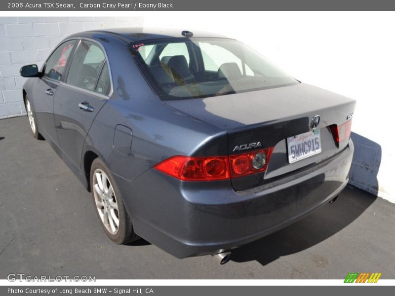 Carbon Gray Pearl / Ebony Black 2006 Acura TSX Sedan