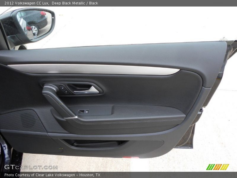 Deep Black Metallic / Black 2012 Volkswagen CC Lux