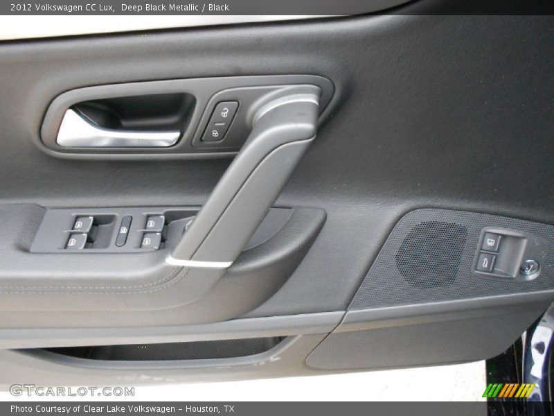 Deep Black Metallic / Black 2012 Volkswagen CC Lux
