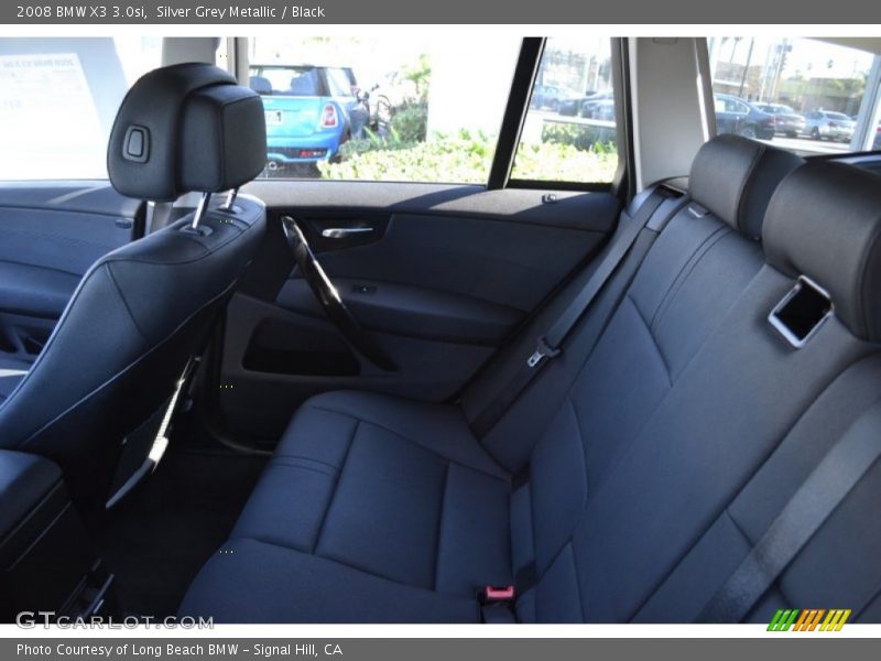 Silver Grey Metallic / Black 2008 BMW X3 3.0si