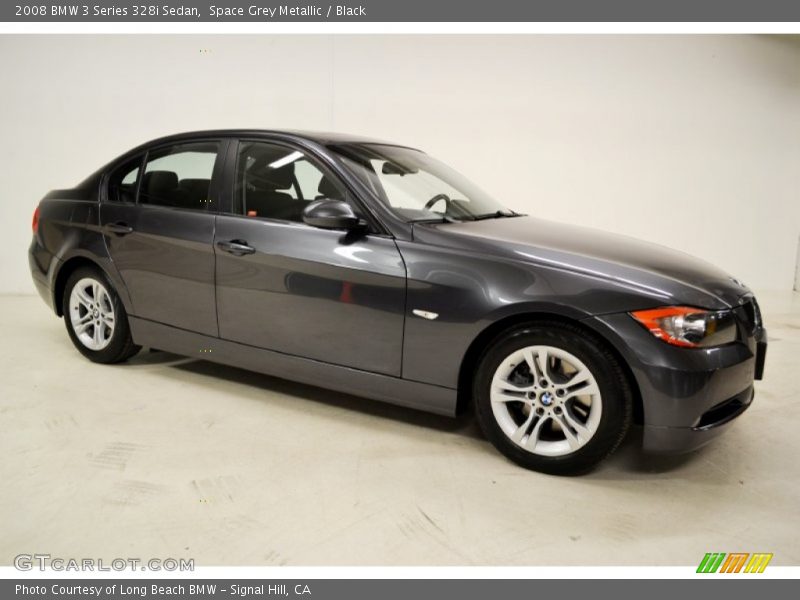Space Grey Metallic / Black 2008 BMW 3 Series 328i Sedan