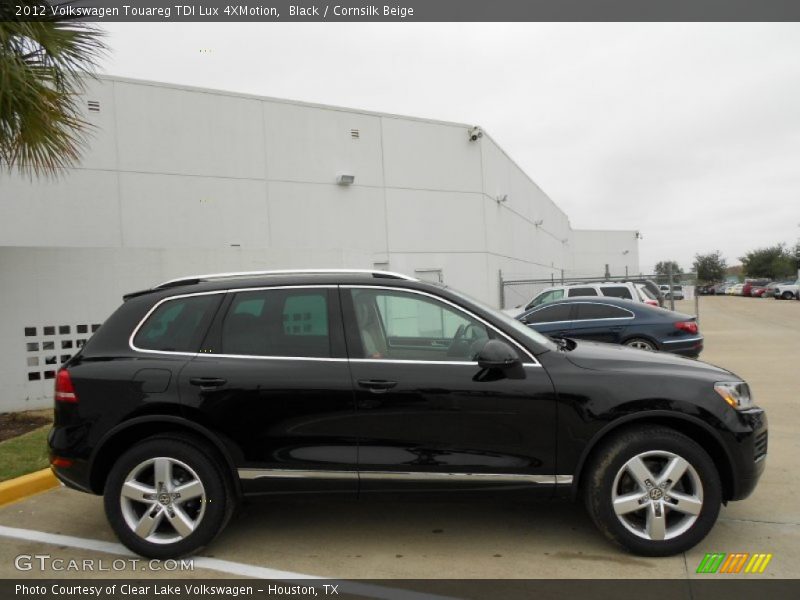 Black / Cornsilk Beige 2012 Volkswagen Touareg TDI Lux 4XMotion