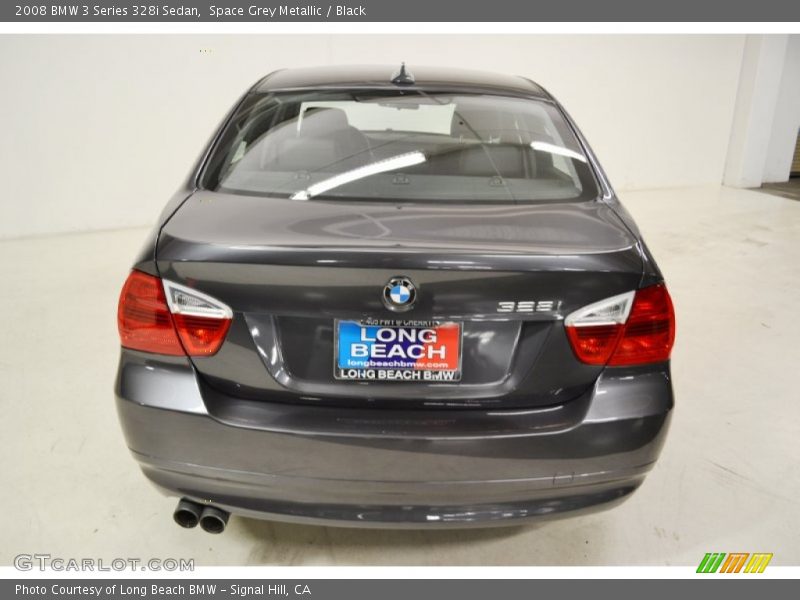 Space Grey Metallic / Black 2008 BMW 3 Series 328i Sedan