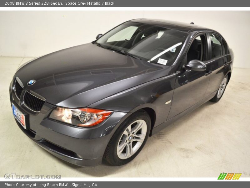 Space Grey Metallic / Black 2008 BMW 3 Series 328i Sedan