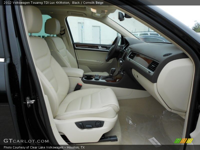Black / Cornsilk Beige 2012 Volkswagen Touareg TDI Lux 4XMotion