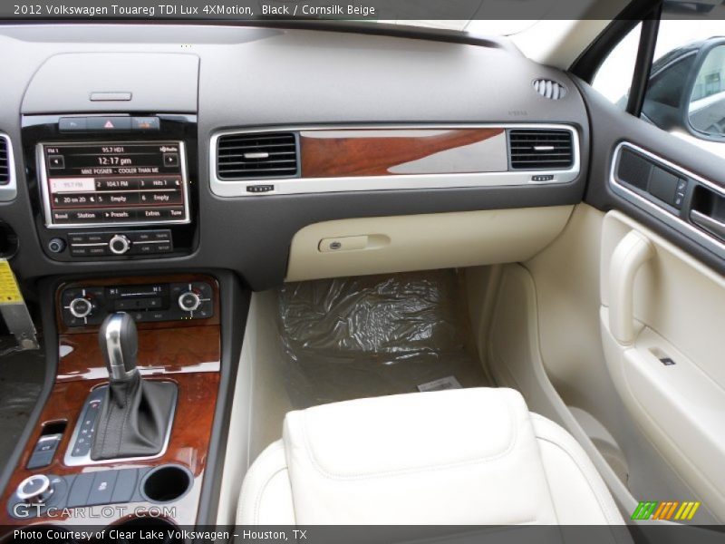 Black / Cornsilk Beige 2012 Volkswagen Touareg TDI Lux 4XMotion