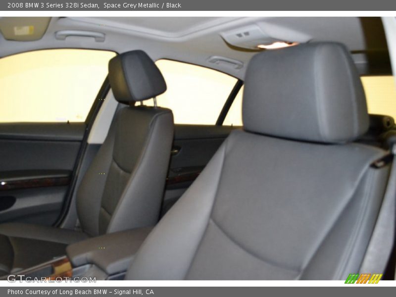 Space Grey Metallic / Black 2008 BMW 3 Series 328i Sedan