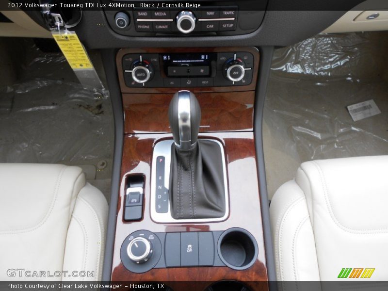 Black / Cornsilk Beige 2012 Volkswagen Touareg TDI Lux 4XMotion