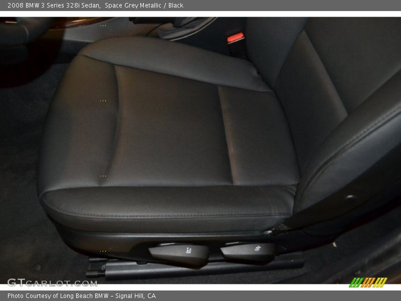 Space Grey Metallic / Black 2008 BMW 3 Series 328i Sedan