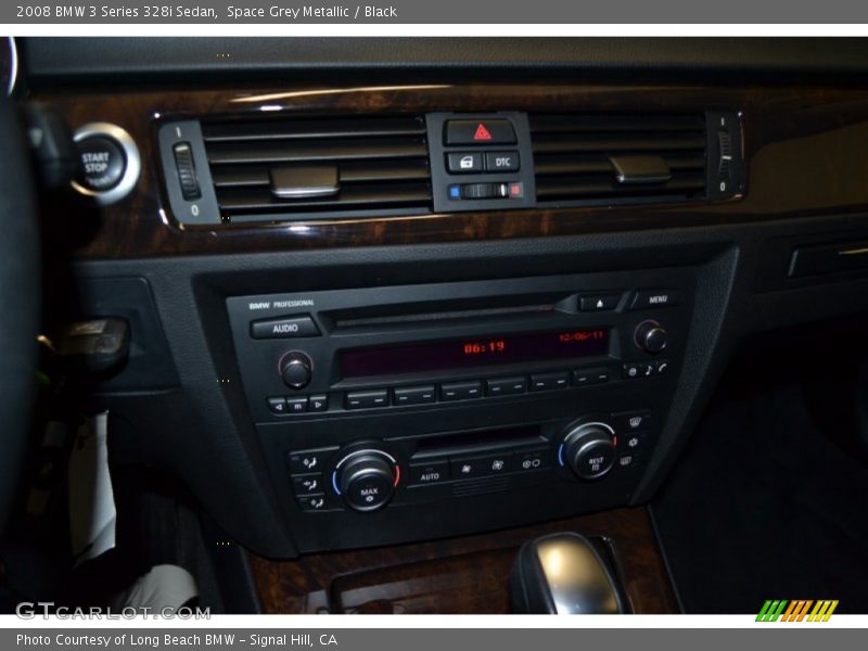 Space Grey Metallic / Black 2008 BMW 3 Series 328i Sedan